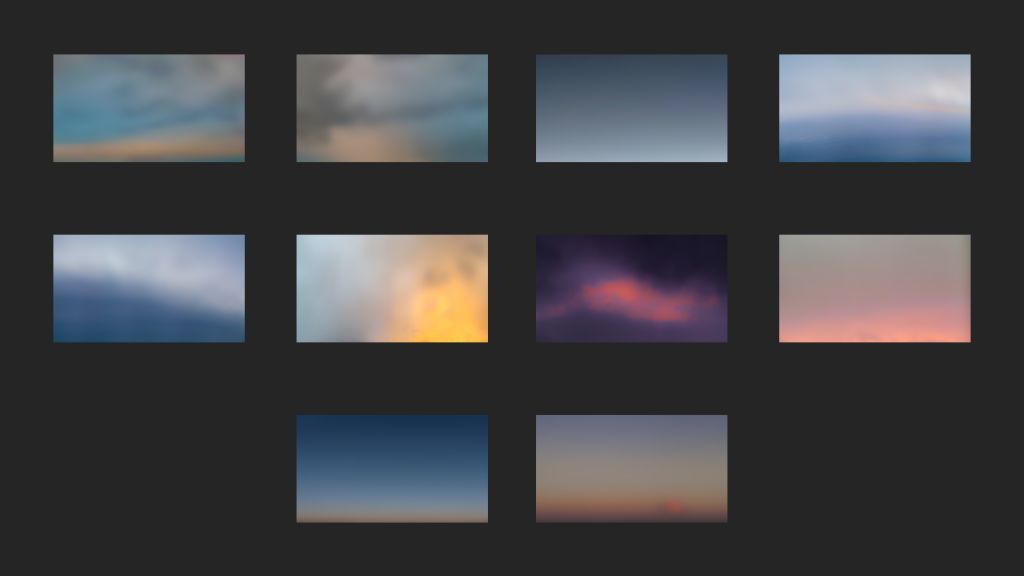 The Sky Gradients Pack
